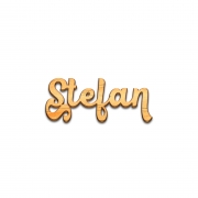  Decor nume Stefan debitat laser